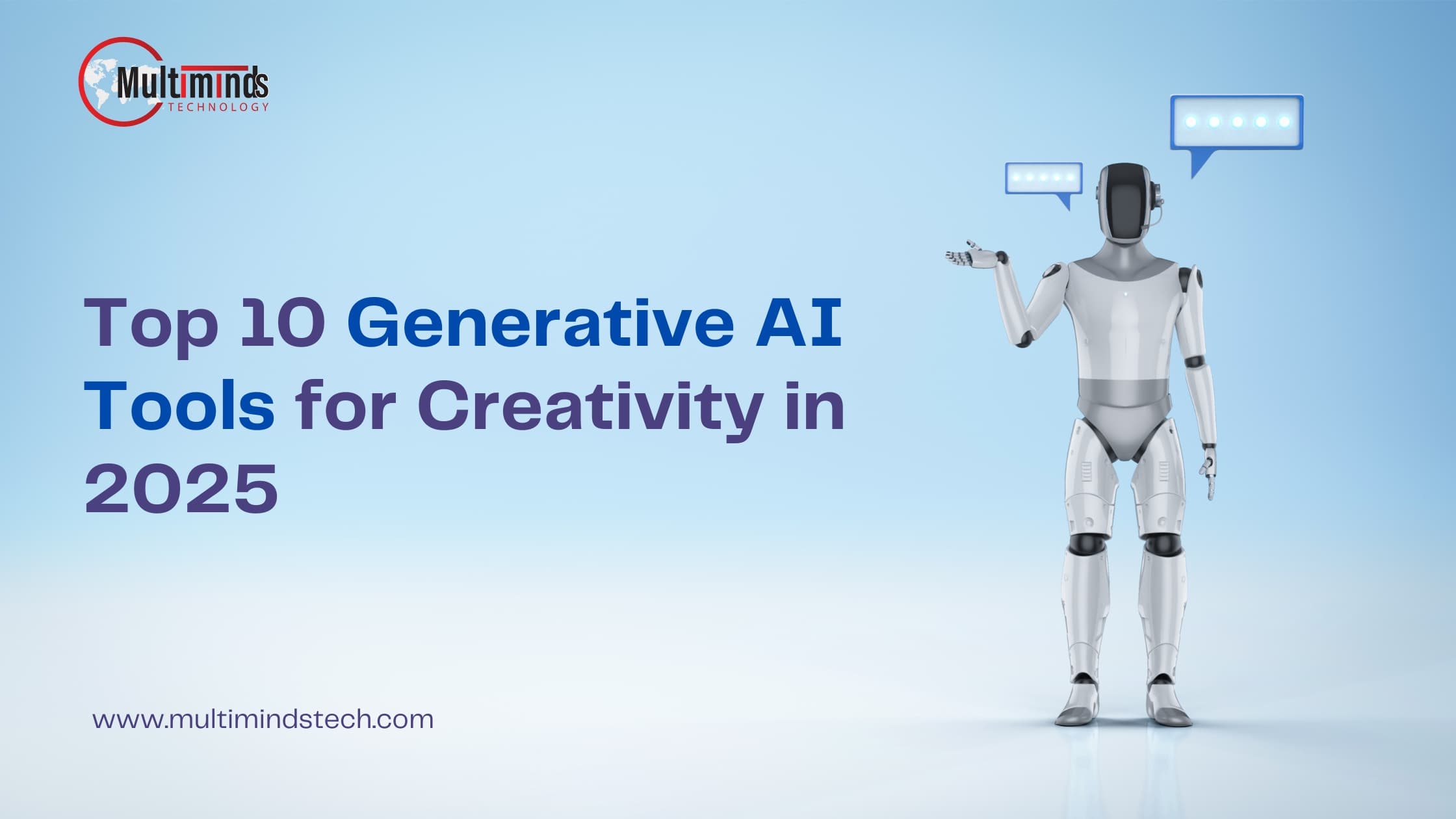 Top 10 Generative AI Tools for Creativity in 2025